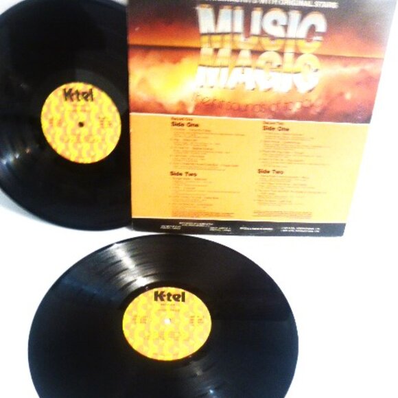 2 Album Set 1977 MUSIC MAGIC Record LP # TC 246 Canada Vinyl Original Hits Stars - Picture 2 of 3